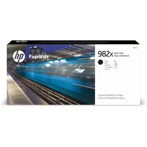 HP 982X High Yield Black Original PageWide Cartridge Cartuccia d'Inchiostro 1 pz Resa Elevata XL