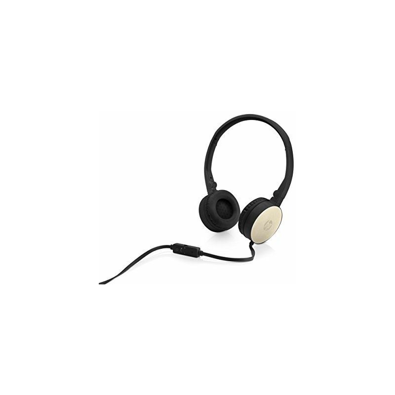 

HP Auriculares estéreo H2800 (Negros y dorados)