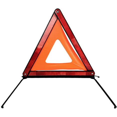 HP Autozubehör 10132 Triangolo di emergenza Automobile, ATV, Camper, Van, SUV, Quad, Camion, Agricoltura, Bus, Mezzi da