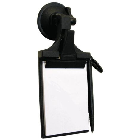 HP Autozubehör 19110 Portablocco portadocumenti 220 mm x 95 mm x 45 mm con ventosa, per parabrezza anteriore