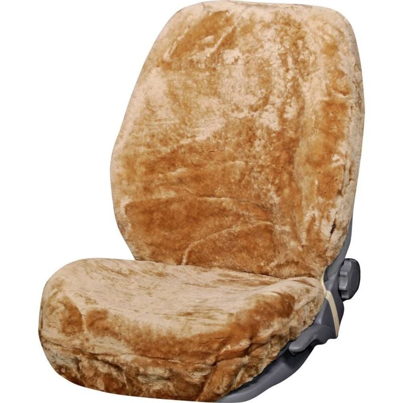 Hp Autozubehör - 19769 Vollbezug Lammfell Camel vs Housse de siège camel