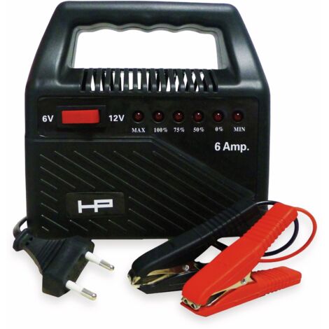 HP Autozubehör  20502 Kfz-Ladegerät 6 V, 12 V 6 A 4 A