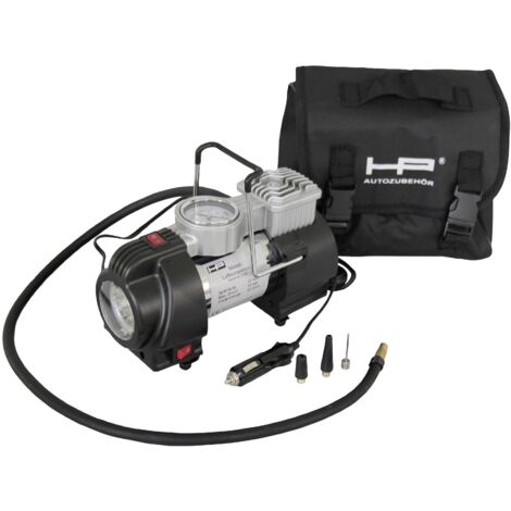 HP Autozubehör 21261 Compresseur 10 bar manomètre analogique, sacoche ou coffret de rangement C204142