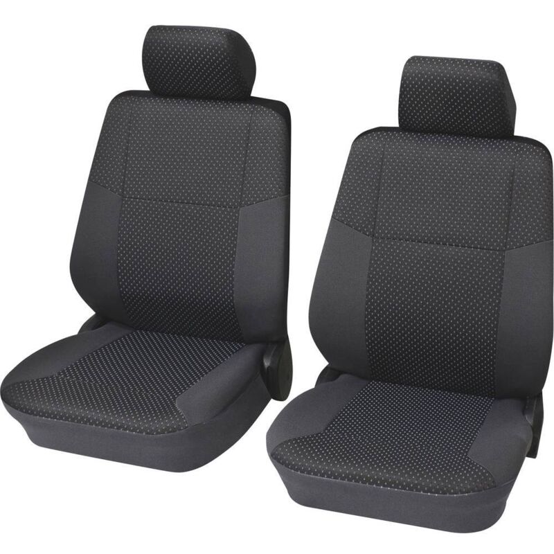Hp Autozubehör - 22400 Schonbezug Malta 4tlg. grau Housse de siège polyester gris siège conducteur, siège passager