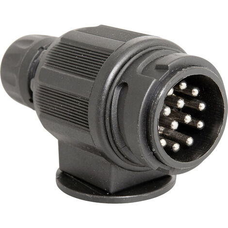 HP Autozubehör 28252 Anhänger Stecker [Stecker 13polig - Stecker 13polig] Kunststoff