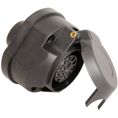 HP Autozubehör 28253 Prise femelle pour remorque [prise mâle 15 pôles - prise femelle 13 pôles] plastique C785362
