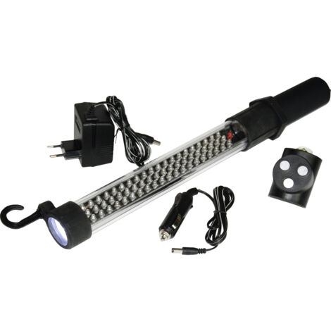 HP Autozubehör 28368 60+17LED Akku Arbeitsleuchte LED LED-Stablampe akkubetrieben, über Steckernetz