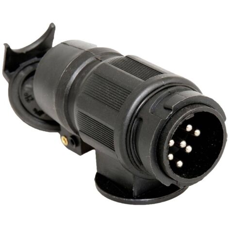 HP Autozubehör 28549 Adaptateur pour remorque [prise mâle 7 pôles - prise femelle 13 pôles] plastique C785332