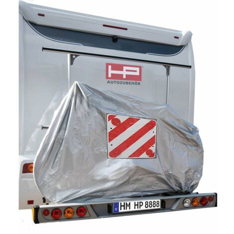 HP Autozubehör Housse de protection pour vélo avec sac à rabat davertissement (L x l x H) 100 x 198 x 139 cm adapté pou