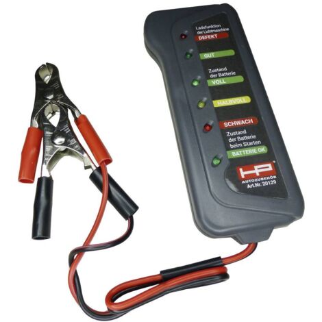 HP Autozubehör Tester batteria per auto 12 V Prova batteria, Controllo alternatore, Monitoraggio della carica 23.5 cm x