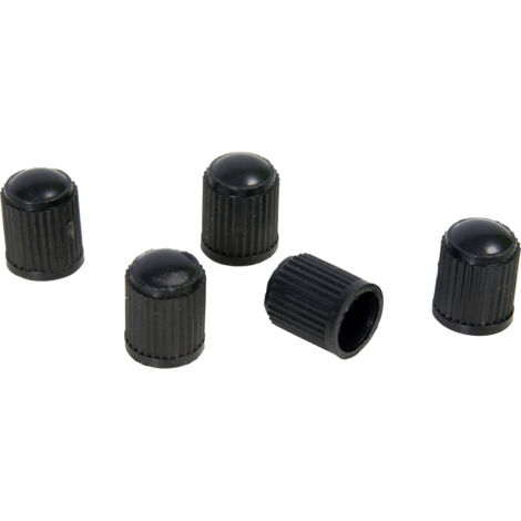 HP Autozubehör Ventilkappe 5er Set Schwarz