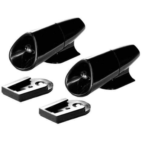 HP AUTOZUBEHÖR WILDWARNER SET CLIP PLASTIQUE ABS SUPPORT POUR PLAQUE DIMMATRICULATION (L X L X H) 5.9 X 2.5 X 3 CM