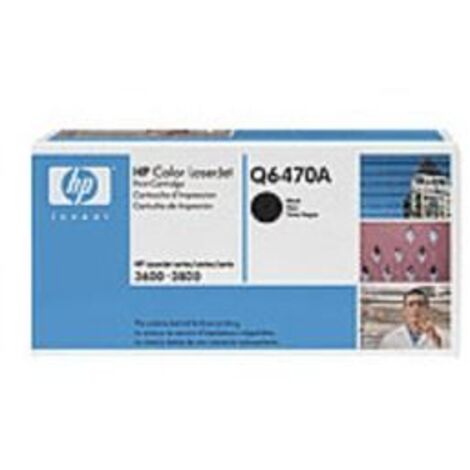 Hp Black Print Cartuccia Clj 3600/3800 Q6470A