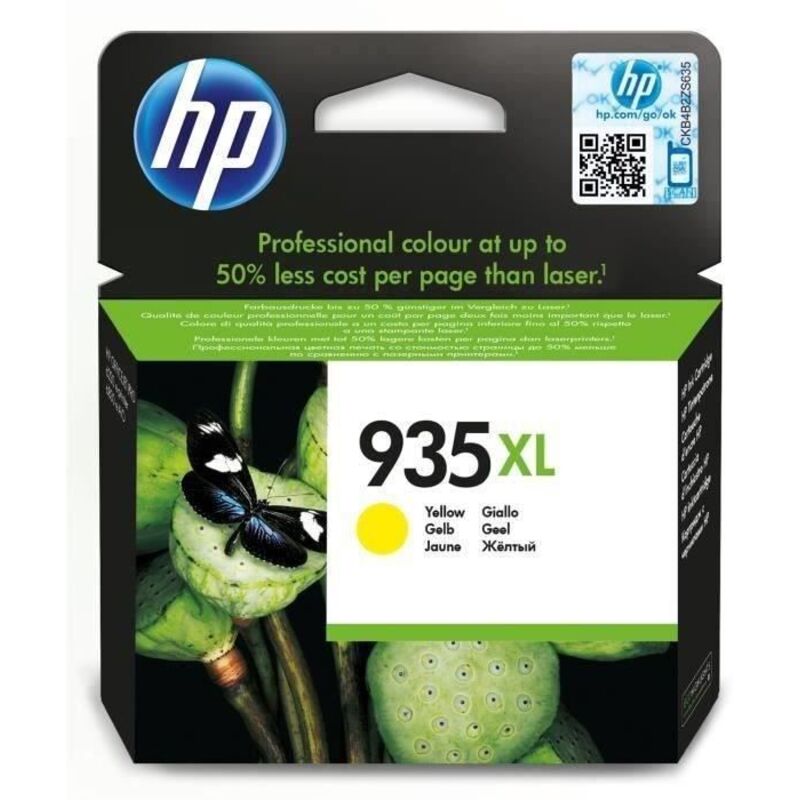 Hp 935XL cartouche d`encre jaune authentique grande capacité pour hp OfficeJet 6230/6820/6830 (C2P26AE)