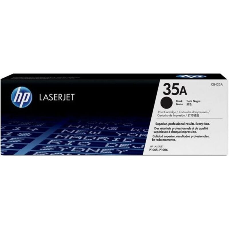 Hewlett Packard - Cartouche de toner hp 35A noir pour imprimantes LaserJet P1005/P1006