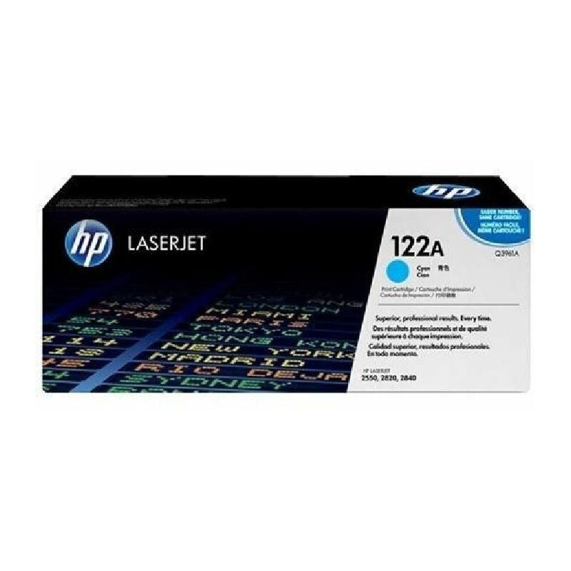 HP 122A Cyan Original LaserJet Toner Cartridge Cartouche de toner 1 pièce(s)