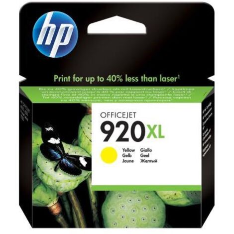 HP Cartuccia originale inchiostro giallo ad alta capacità 920XL