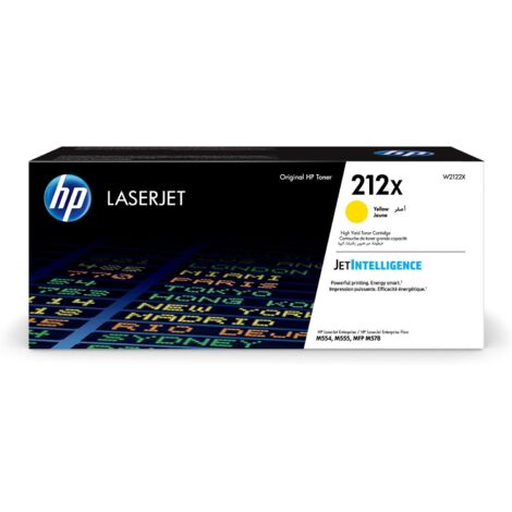 HP Cartuccia Toner Giallo Originale LaserJet 212X ad Alta Capacita'