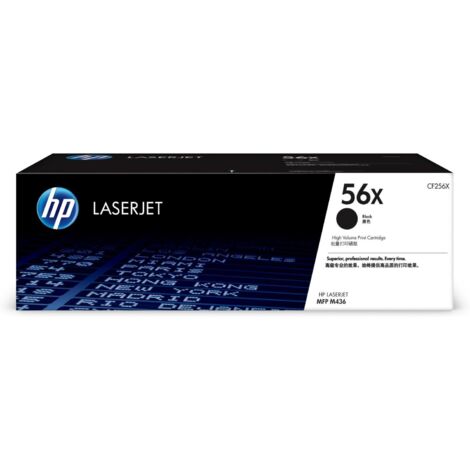 HP Cartuccia Toner Nero ad Alta Capacita' Originale LaserJet 56X