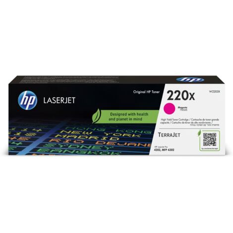 HP Cartuccia Toner Originale Magenta LaserJet 220X