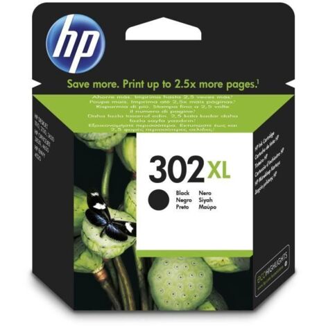 HP Cartucho 302XL Negro