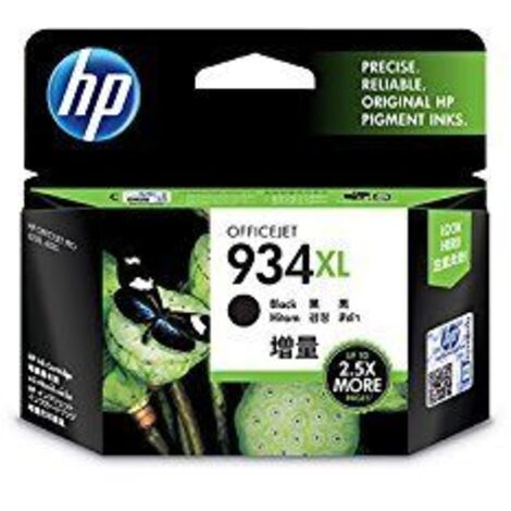 HP Cartucho 934XL Negro