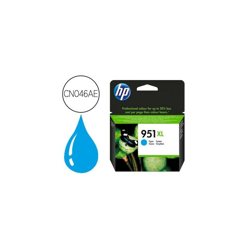 Hewlett Packard - Ink-jet hp 951xl cian cn046ae capacidad 1500 pag