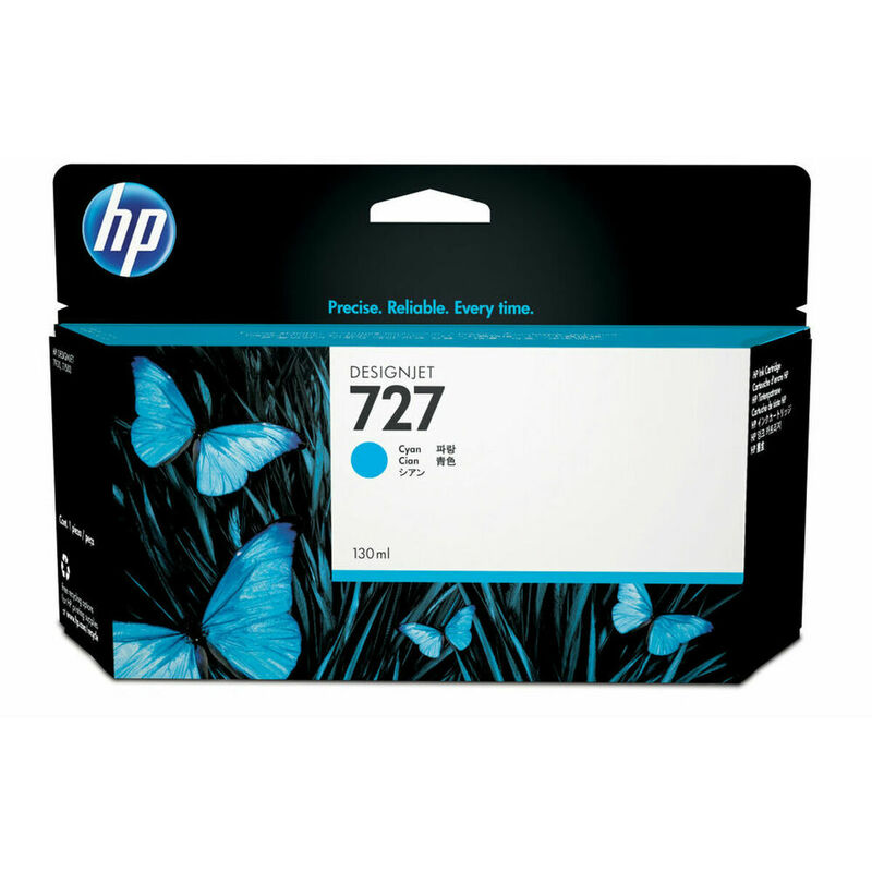 

HP Cartucho de Tinta Original HP 727 Cian