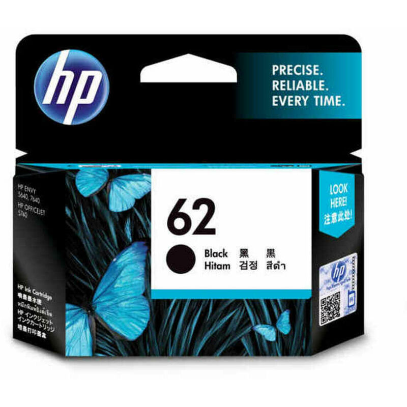 

Cartucho de Tinta Original 62 Negro - HP