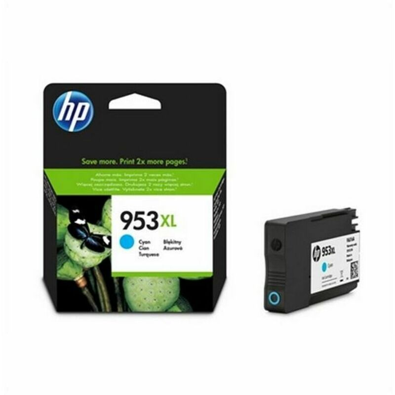 

HP Cartucho de Tinta Original HP 953XL 22 ml-47 ml Cian