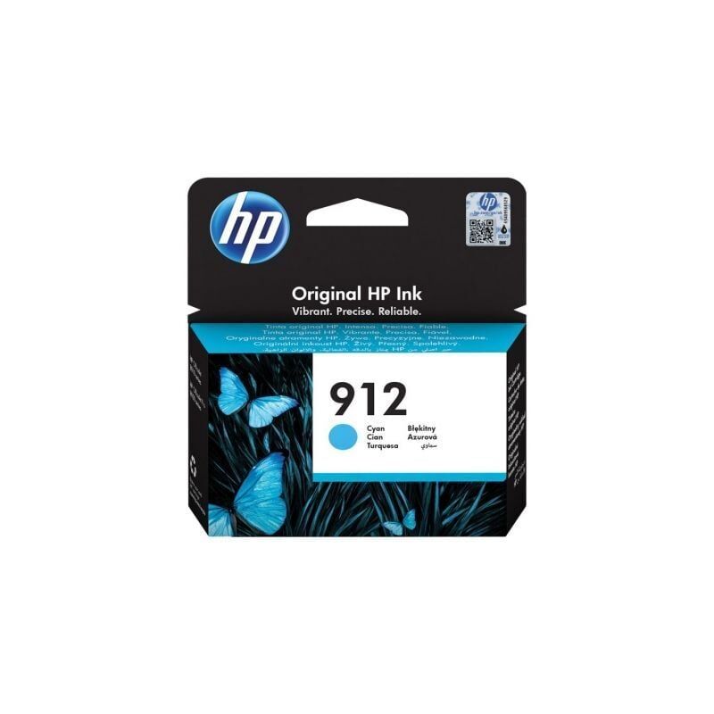 Hewlett Packard - Cartucho de Tinta Original hp nº912/ Cian