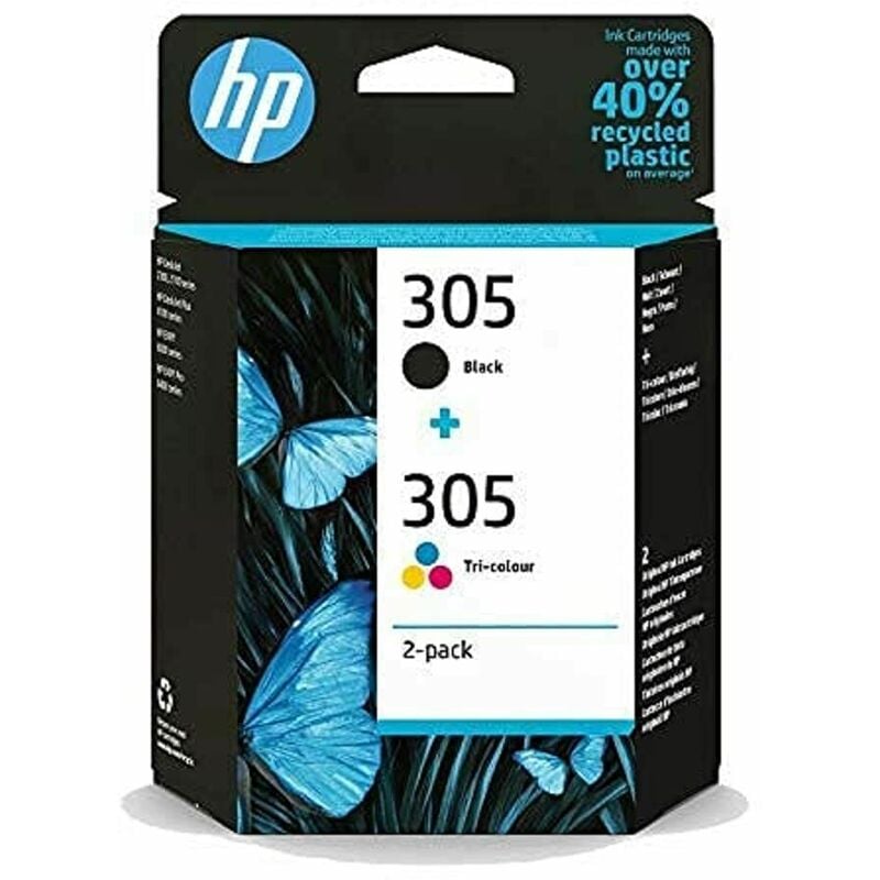 

Cartucho de Tinta Original Multipack 305 Negro Multicolor - HP