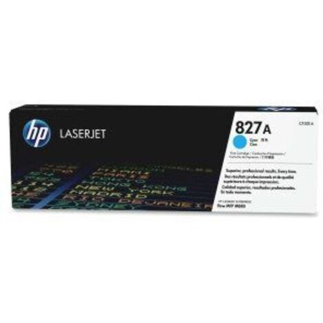 HP Cartucho de tóner original LaserJet 827A cian