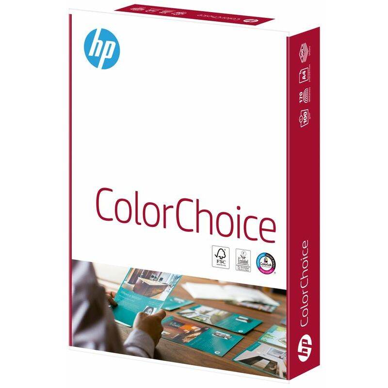 Hewlett Packard - hp Color Choice fsc Paper A4 100gsm White (Ream 500) CHPCC100X43 - White