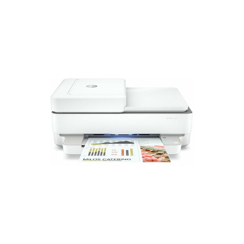 Image of Hewlett Packard - Hp Stampante Multifunzione envy 6420e Inkjet a Colori Stampa Copia Scansione Fax A4 10 ppm (b / n) 7 ppm (a Colori) Wi-Fi / usb 6