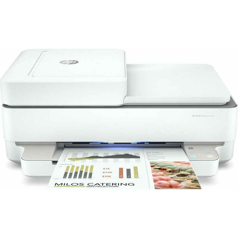 

HP Impresora Multifunción HP 6420E Blanco WiFi