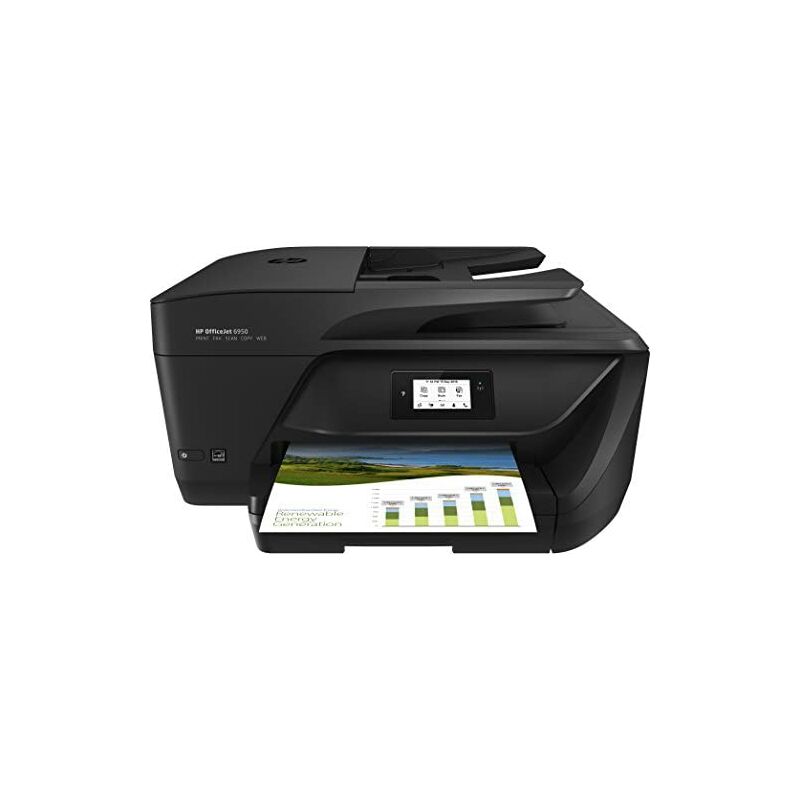

HP OfficeJet - Impresora multifunción (Inyección de tinta térmica, Colour printing, Colour copying, Colour scanning, Colour faxing, 15000 páginas por
