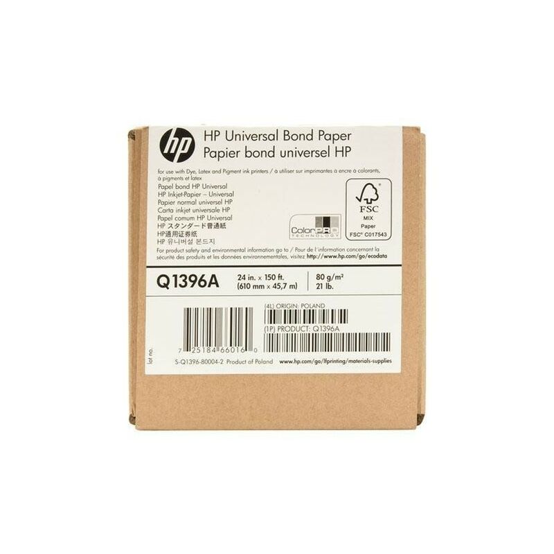 

Hp papel inkjet bond 24desingjet 120