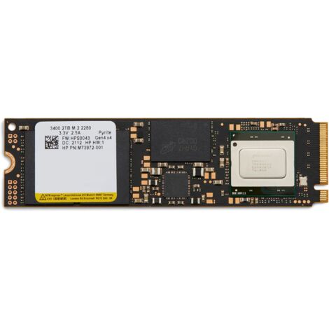 HP SSD M.2 NVMe PCIe 4.0 2TB - Unità a stato solido per PC e laptop