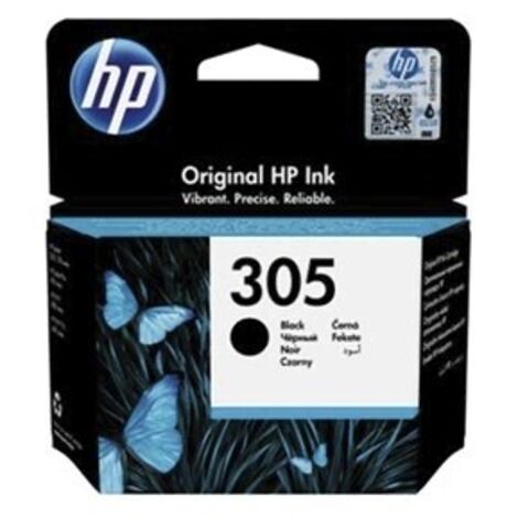 HP Tintenpatrone HP Originalzubehör 305 ca. 120 Seiten schwarz 2ml
