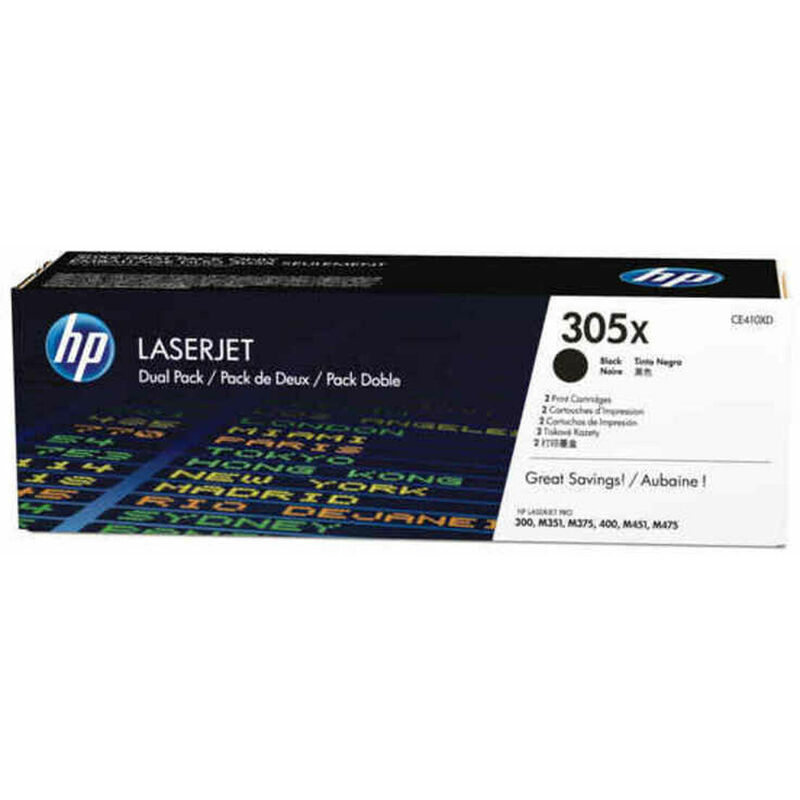 

HP - Tóner 305X Negro