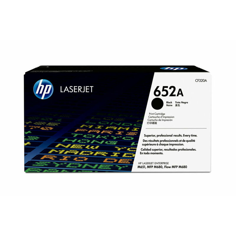 

HP Tóner HP 652A Negro