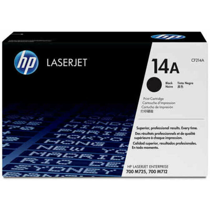 

HP Tóner Original HP 14A Negro