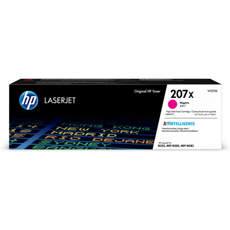 

HP Tóner HP 207X Magenta