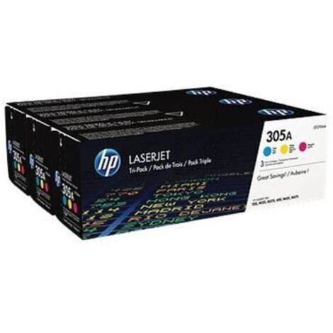 HP TONER LASER TRICOLOR 305A