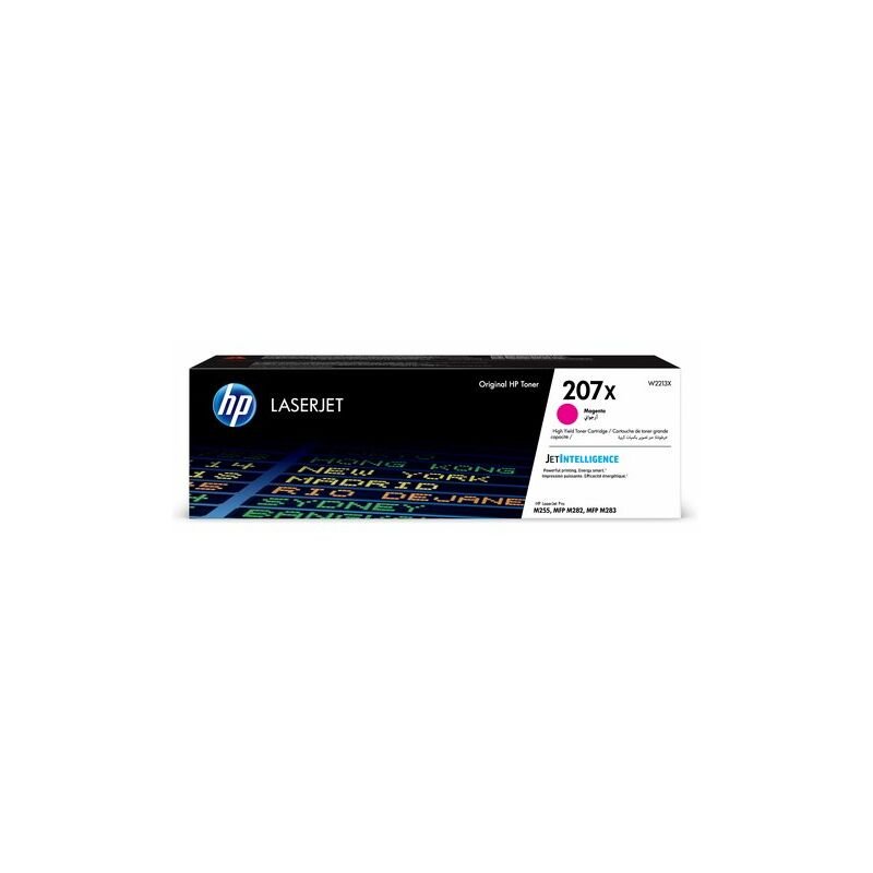 Image of Hp 207X Magenta LaserJet Toner Cartridge