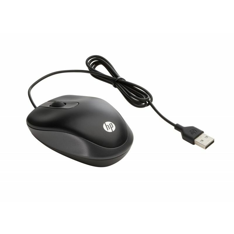 

HP USB Travel Mouse ratón Ambidextro USB tipo A Óptico 1000 DPI