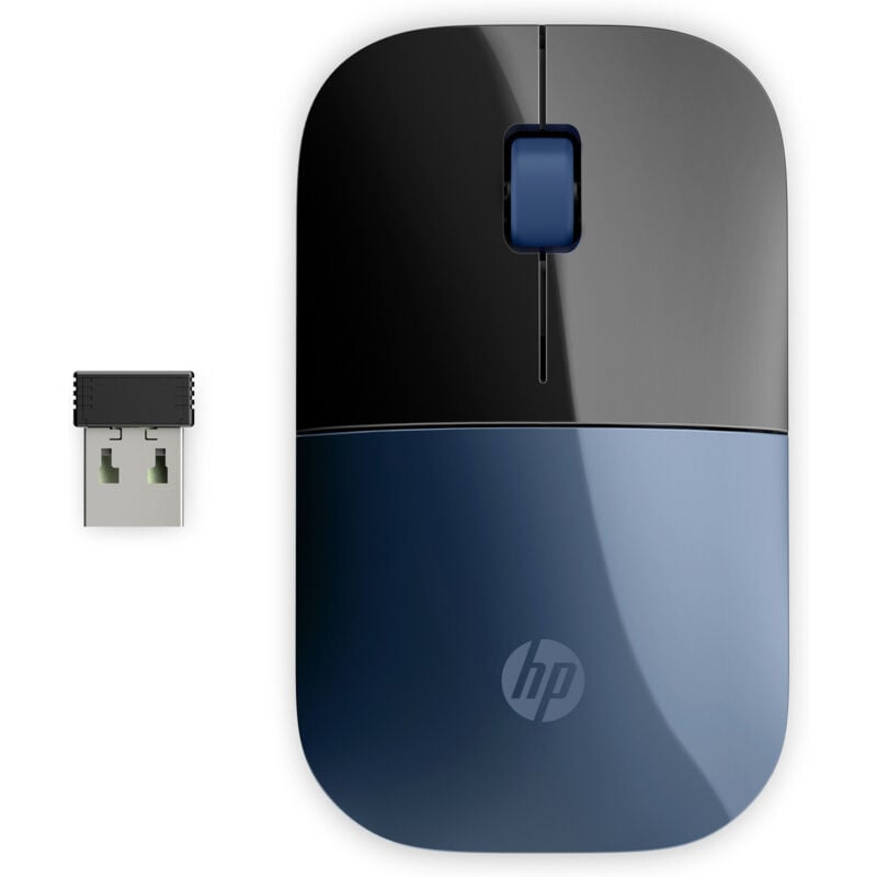 HP Z3700 Blue Wireless mouse Ambidestro RF Wireless Ottico 1200 DPI