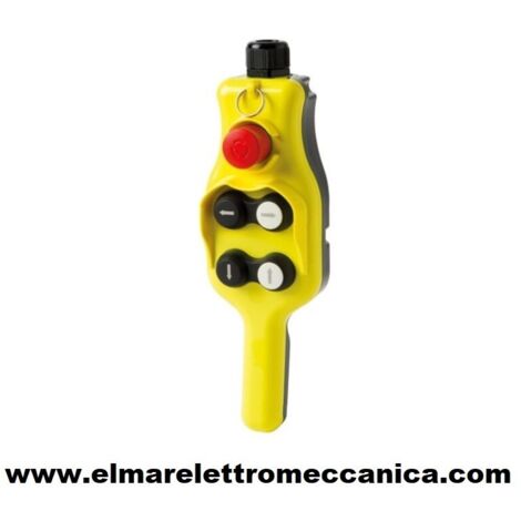 HP05D2 2 Sing scatto 2x1NA+ 2 doppio scatto1NA +Fungo 1NC Pulsantiera 5 Tasti