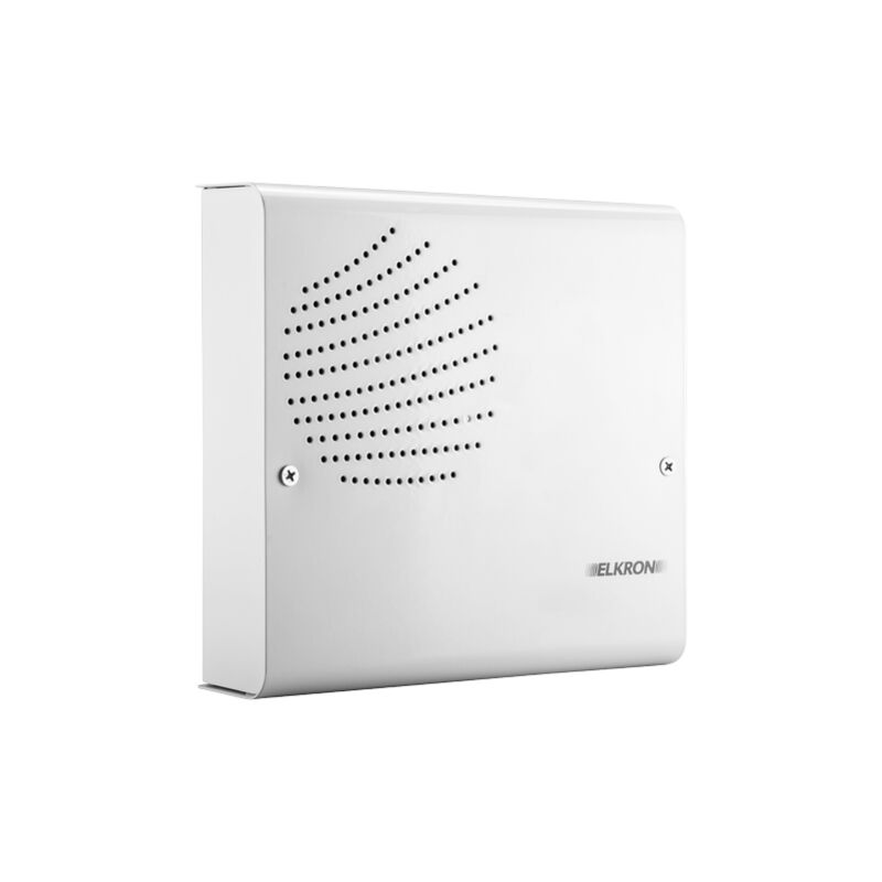 HP375M - Sirène intérieure dans un boîtier métallique. Pression acoustique 116 ± 1 dB (a) à 1 m. Certifié NFA2P Type 3.